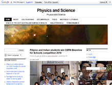 Tablet Screenshot of physicsandscience.com